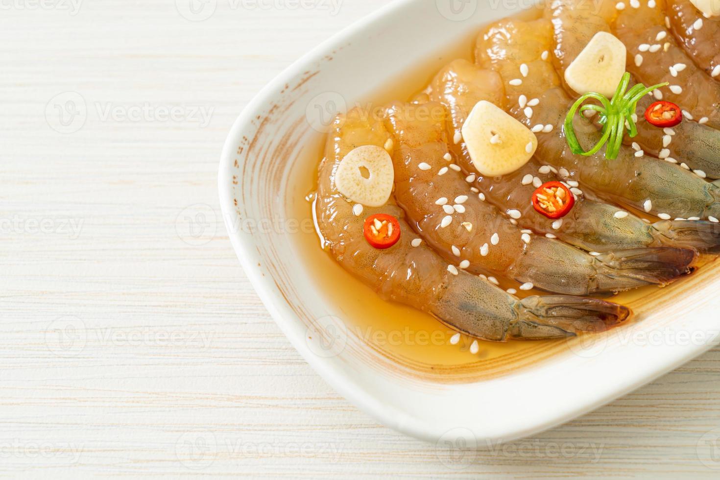 Korean Style Pickled Prawns or Korean Soy Sauce Pickled Shrimp 7580350