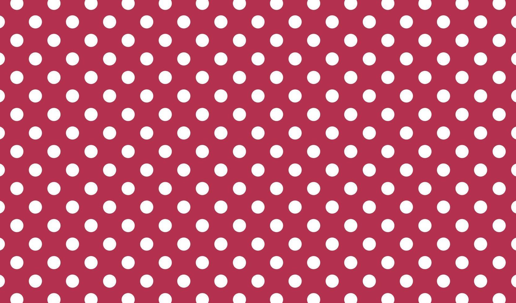 polkadots seamless pattern red wide background vector
