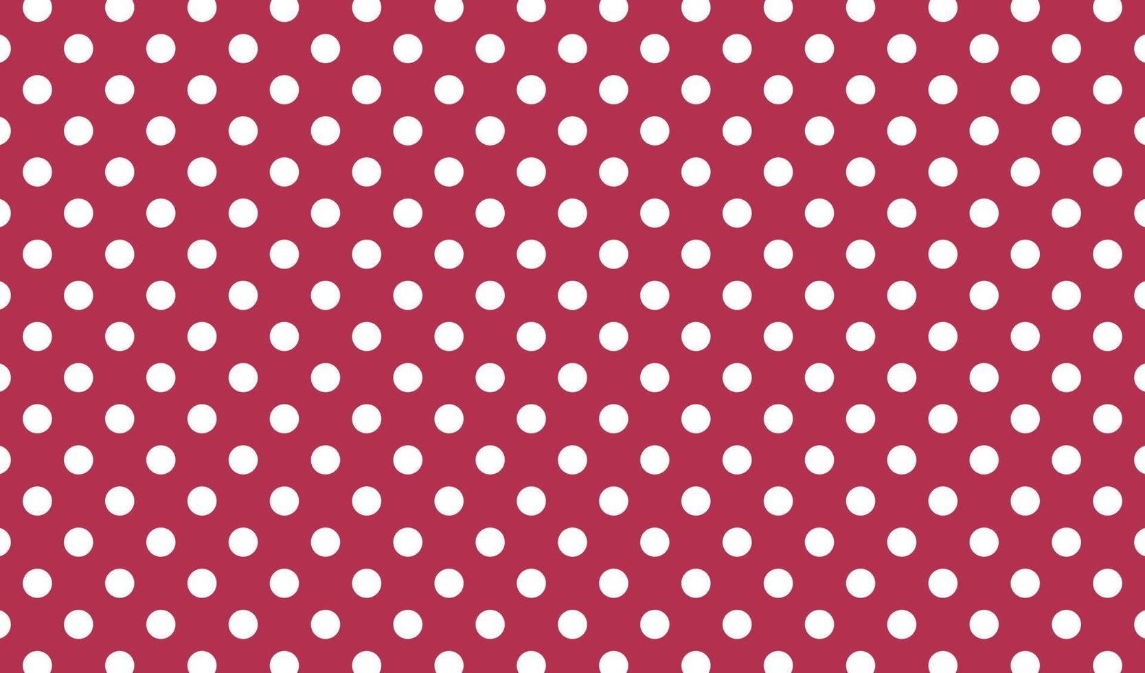 polkadots seamless pattern red wide background vector