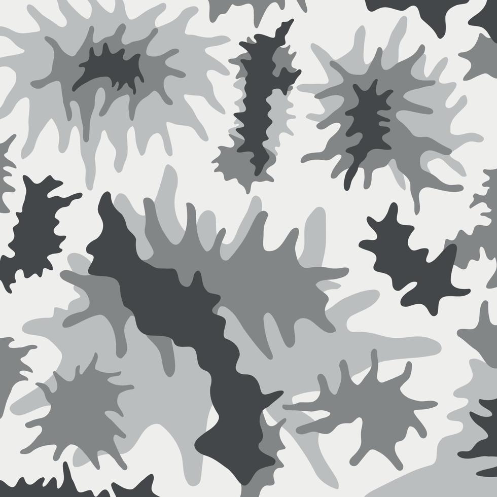 abstract winter snow camouflage military pattern background vector