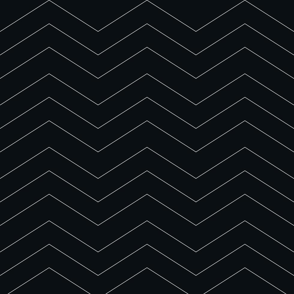 zig zag chevron patrón sin costuras patrón de ilustración de vector de fondo blanco y negro para diseño de sitio web o impresión