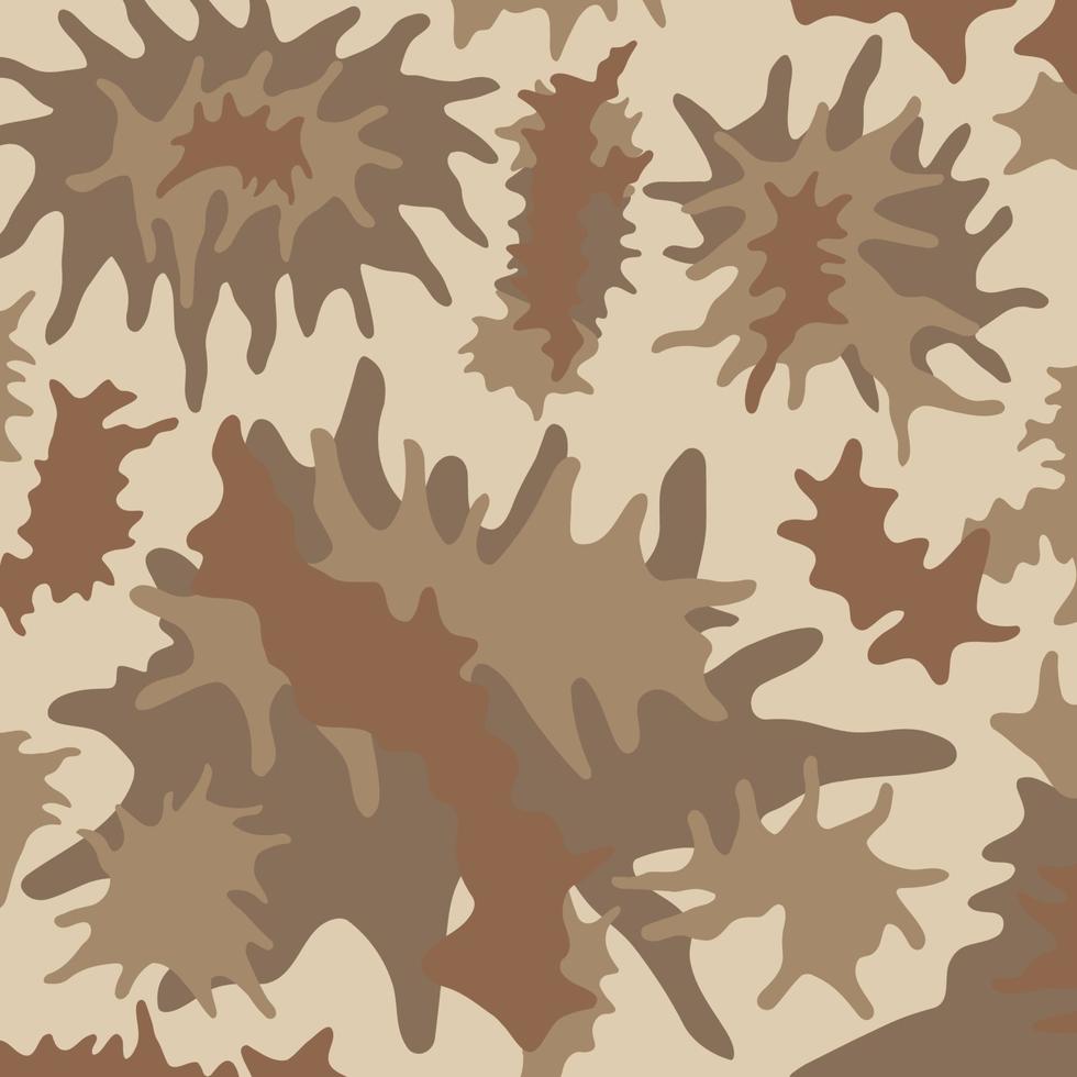 abstract desert sand camouflage military pattern background vector