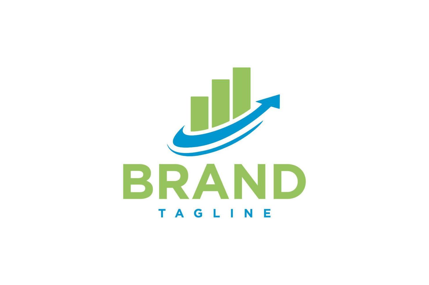 logotipo de finanzas, diseño de logotipo moderno para una industria financiera, logotipo de vector de servicio de impuestos