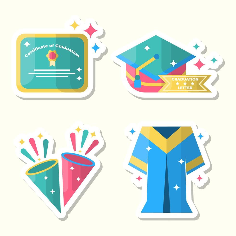 Graduation Element for Kid Vector design