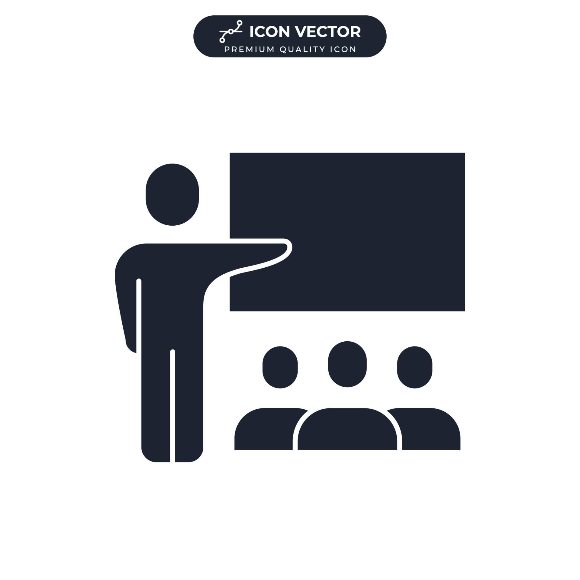 training icon symbol template for graphic and web design collection