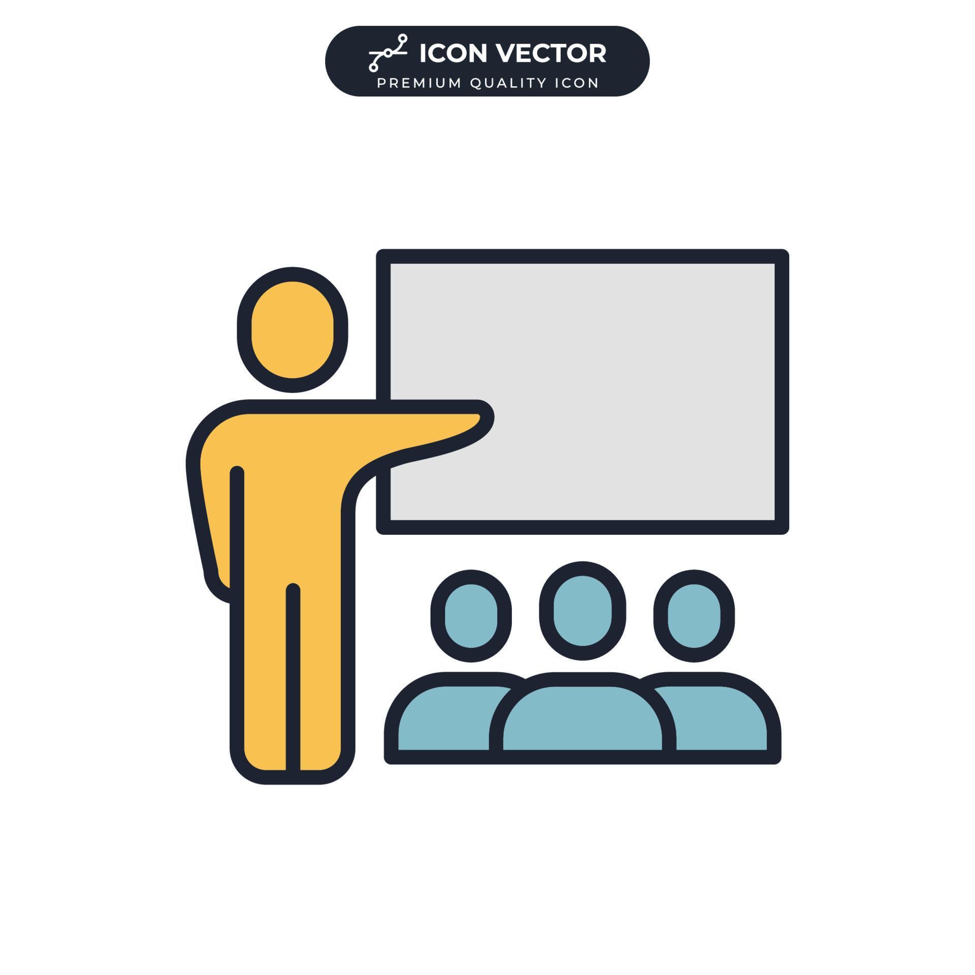 training icon symbol template for graphic and web design collection