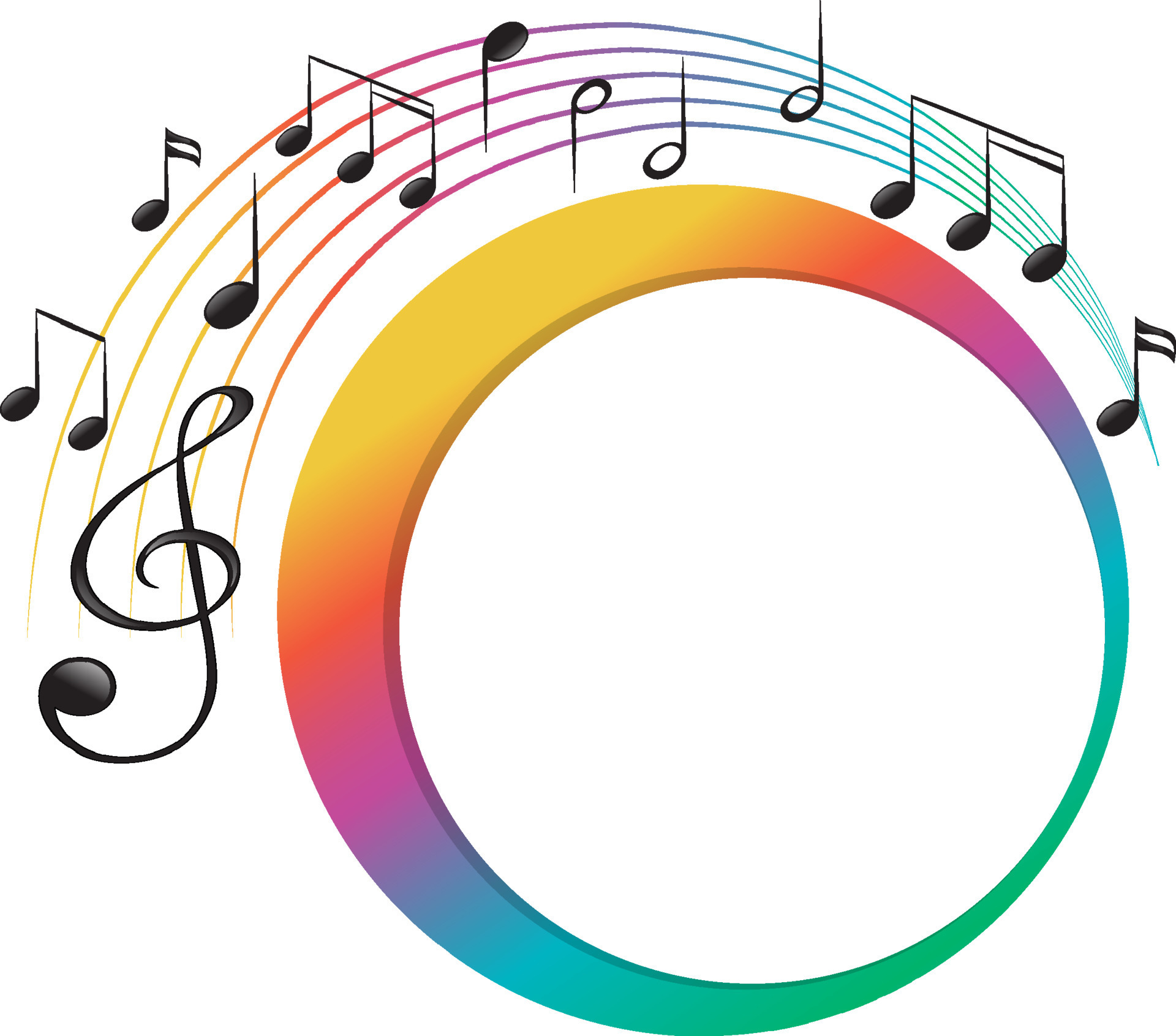 music clipart color