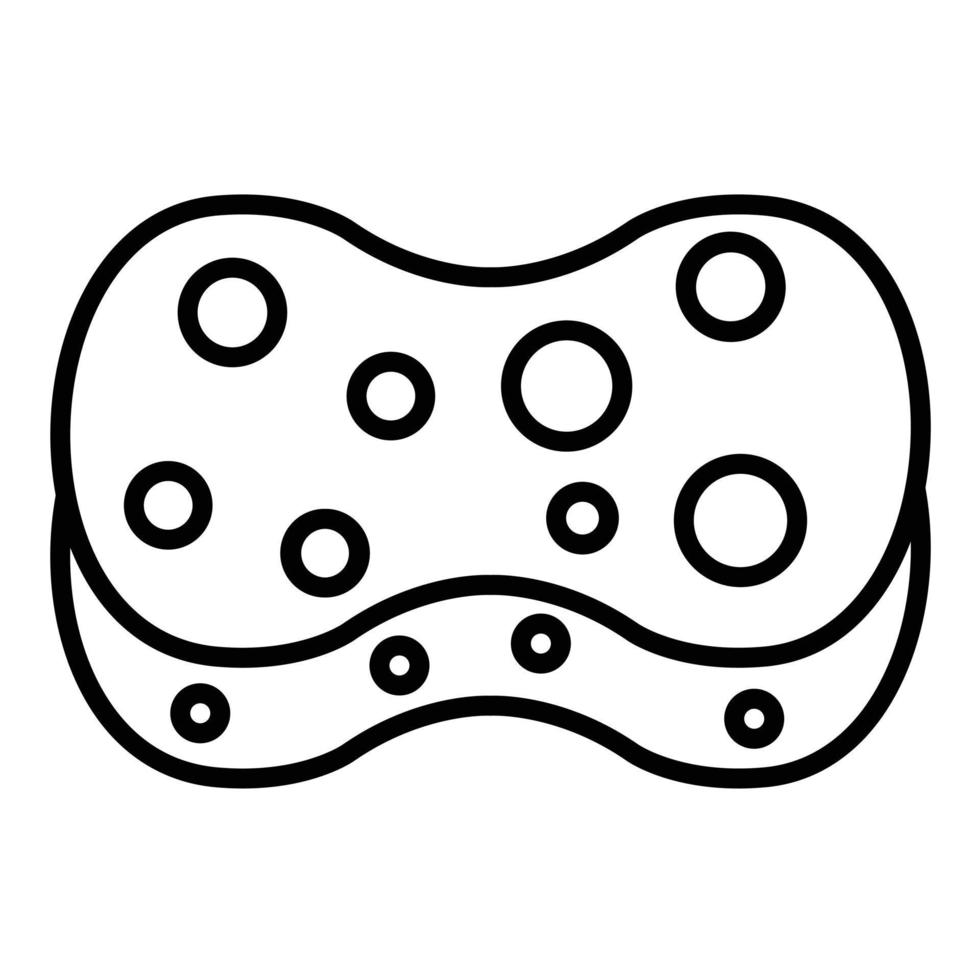 Sponge Line Icon 7585898 Vector Art at Vecteezy