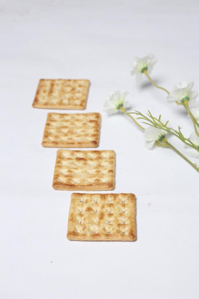 Roma biscuits served with coffee, perfect for relaxing. Foods made from wheat are able to delay hunger and also for breakfast in the morning. 'biscuit' from Latin,  bis coctus which means twice photo
