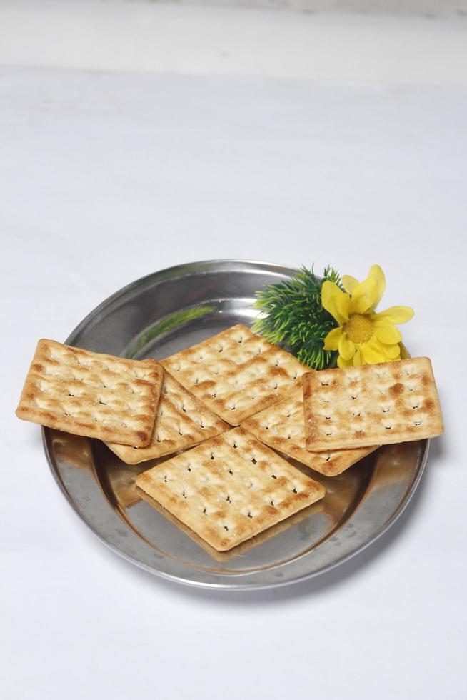Roma biscuits served with coffee, perfect for relaxing. Foods made from wheat are able to delay hunger and also for breakfast in the morning. 'biscuit' from Latin,  bis coctus which means twice photo