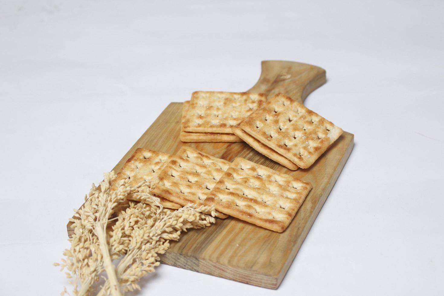 Roma biscuits served with coffee, perfect for relaxing. Foods made from wheat are able to delay hunger and also for breakfast in the morning. 'biscuit' from Latin,  bis coctus which means twice photo