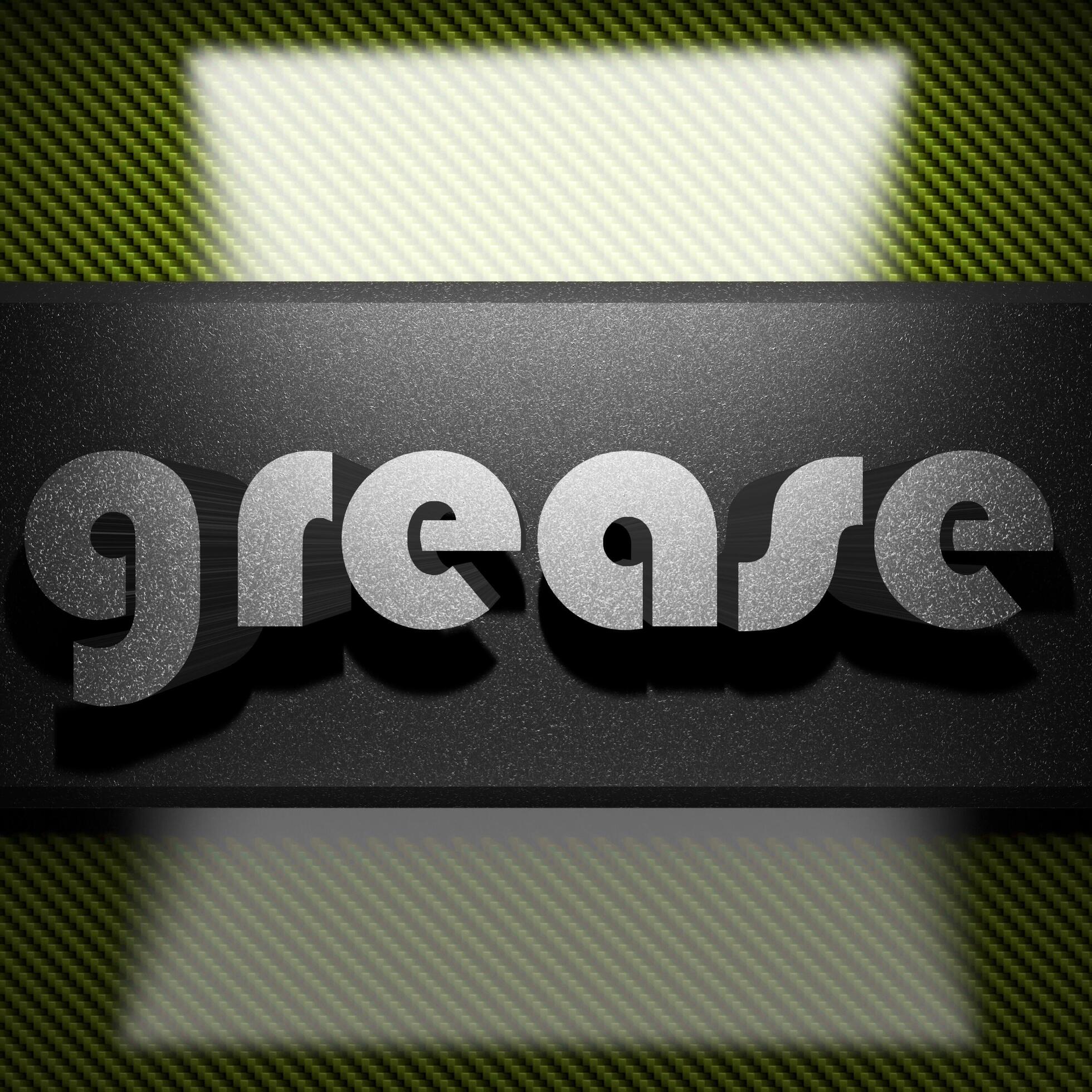 grease word of iron on carbon 7587655 Stock Photo at Vecteezy