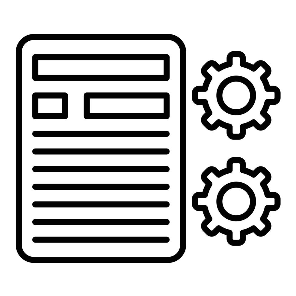 Article Seetings Line Icon vector