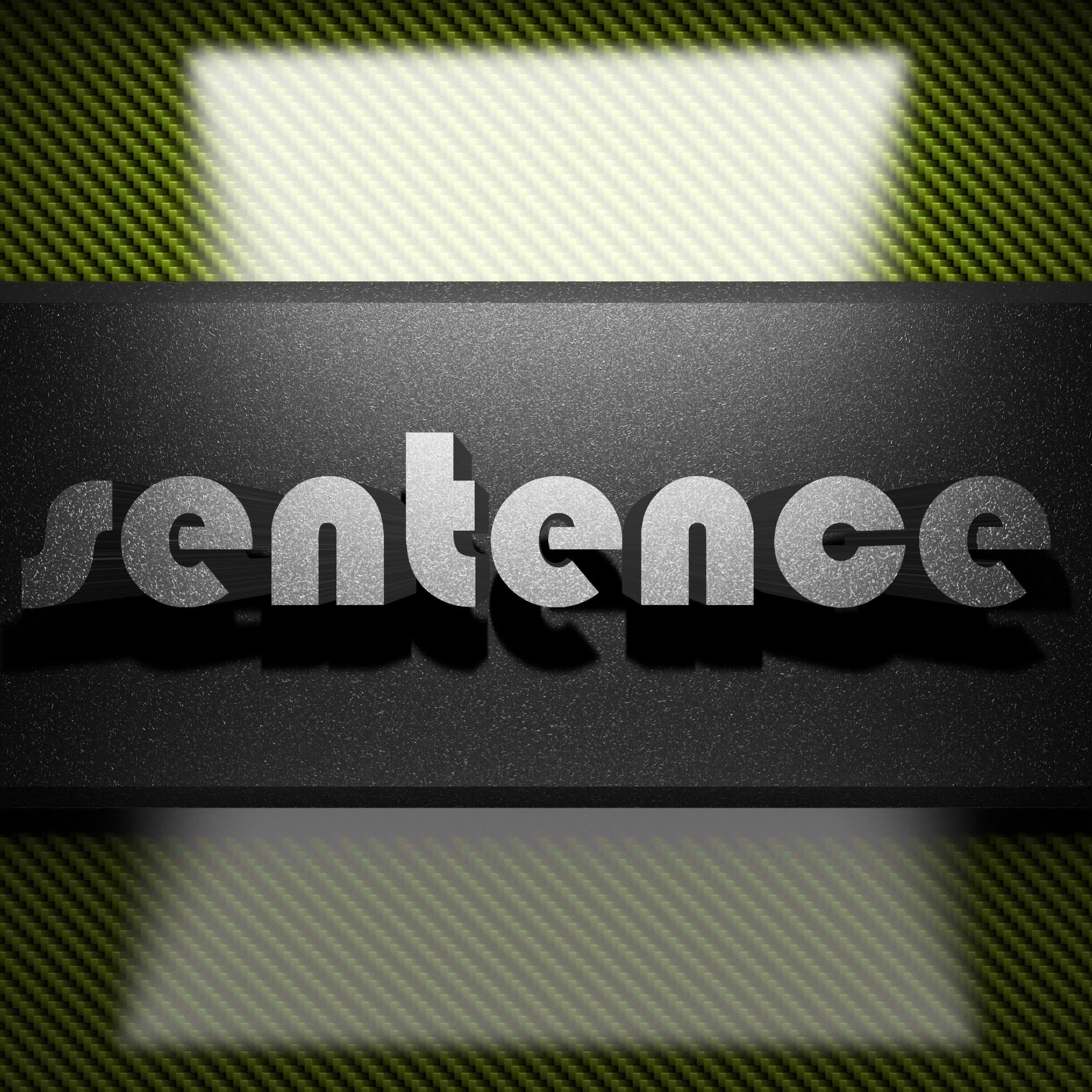 sentence word of iron on carbon 7588419 Stock Photo at Vecteezy