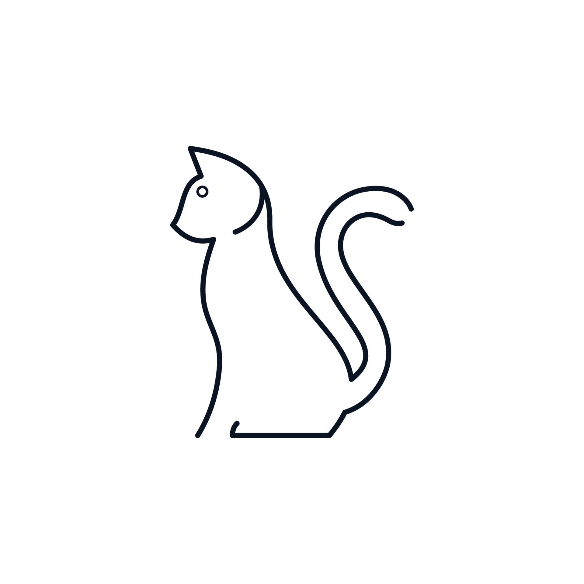 cat icon  Outline Icons ~ Creative Market