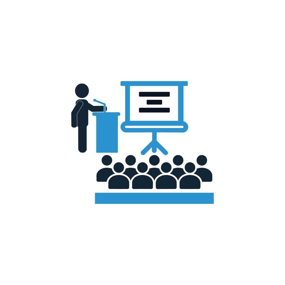 business presentation, training room , teaching room vector