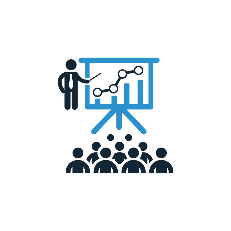 business presentation, training room , teaching room vector