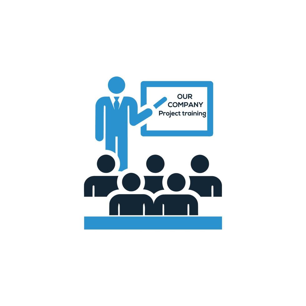 business presentation, training room , teaching room vector