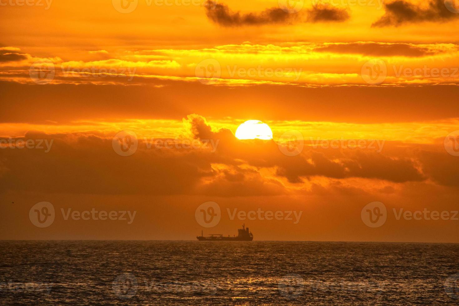 amanecer en la bahia de las palmas foto