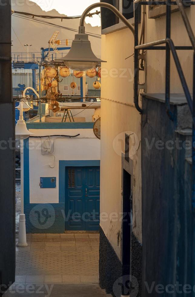 Port of Las Nieves in Gran Canaria, Canry islands photo