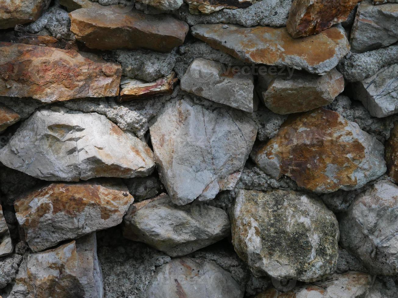 old stone wall photo
