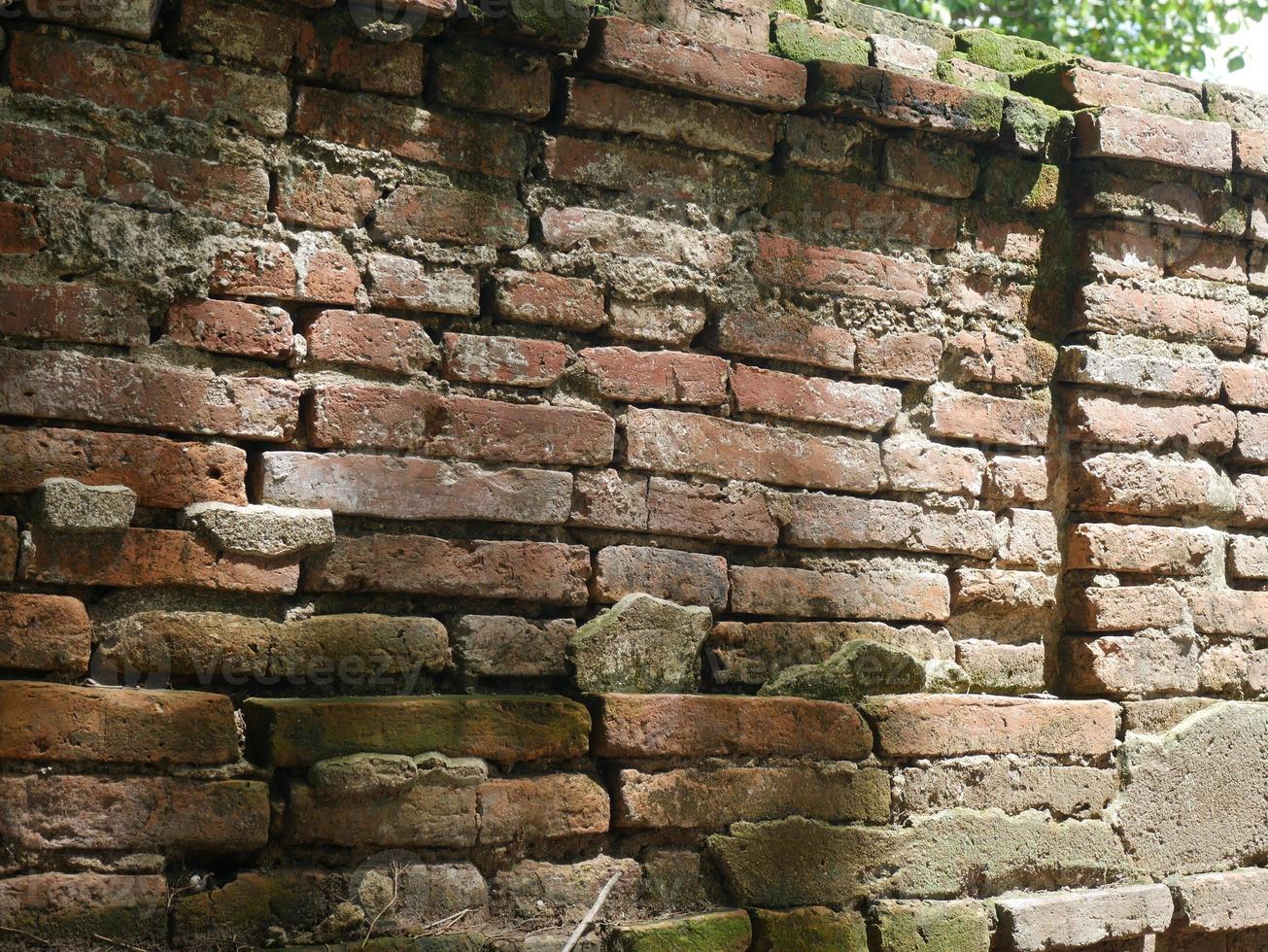 viejo muro de piedra foto