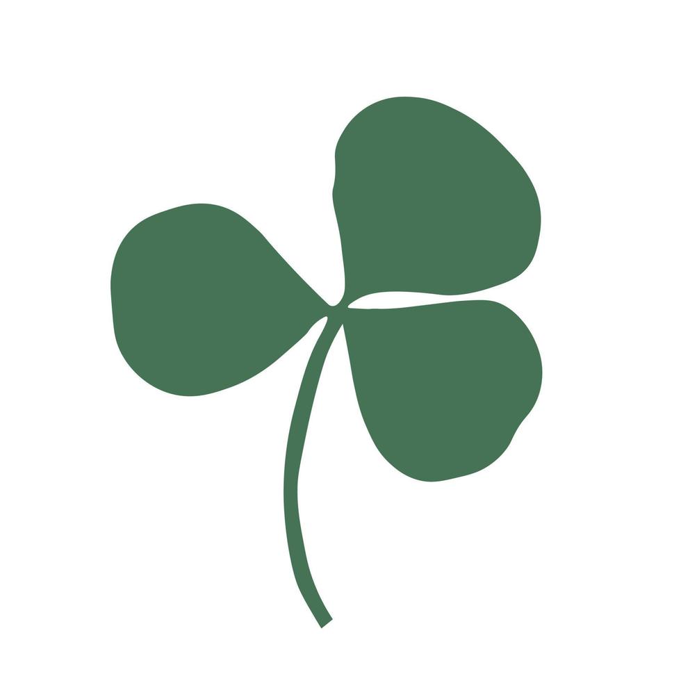 vector illustration of abstract clover leaf