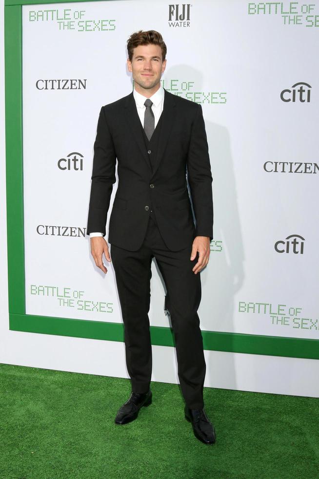 LOS ANGELES, SEP 16 - Austin Stowell at the Battle of the Sexes LA Premiere at the Village Theater on September 16, 2017 in Westwood, CA photo