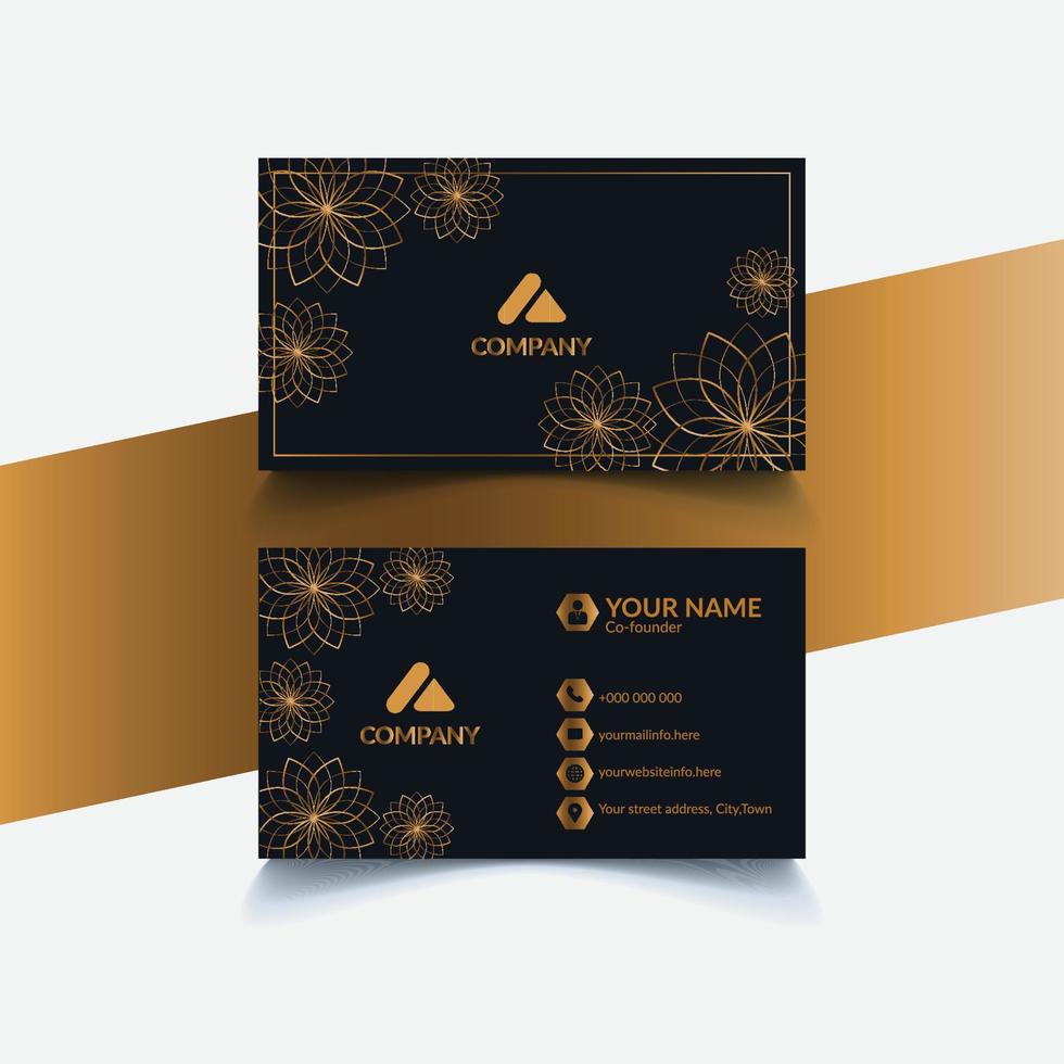 Luxury Card Design vector