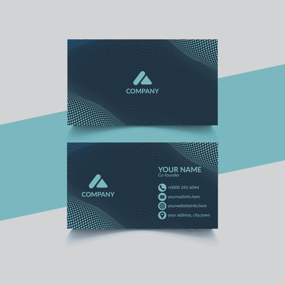 Modern Creative Business Card vector