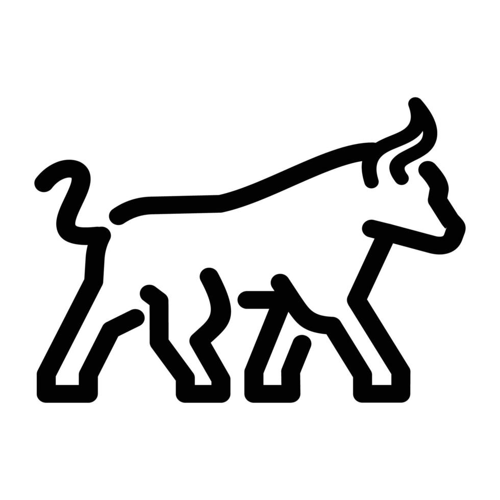 Agriculture and Gardening - Buffalo vector