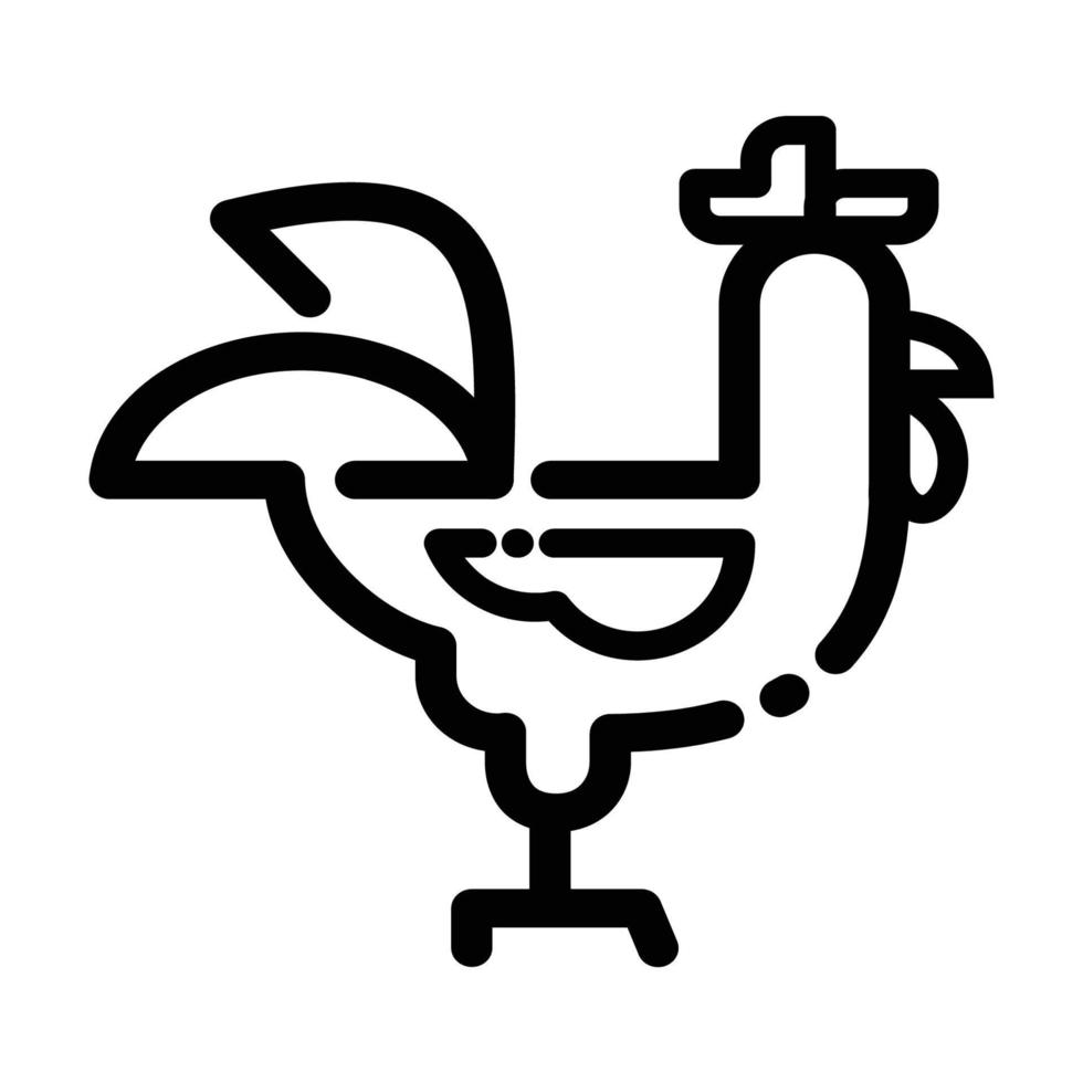 Agriculture and Gardening - Rooster vector