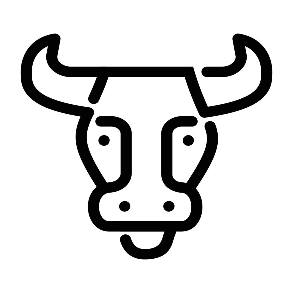 Agriculture and Gardening - Bull vector