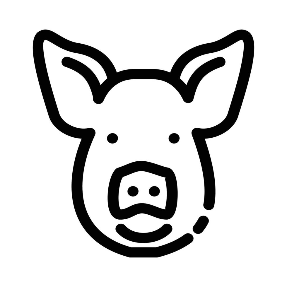 Agriculture and Gardening - Hog vector