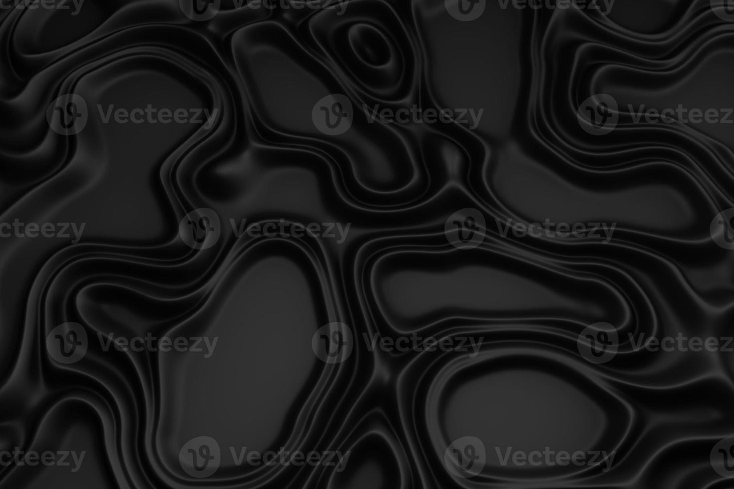 Black foldy stripe waves surface 3d background photo