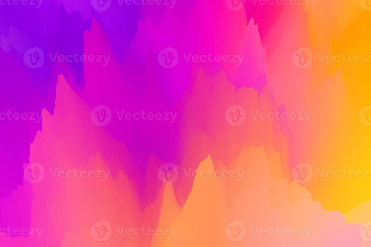 Landscape digital liquid gradient 3D rendering surface. Trendy abstract colorful illustration wallpaper photo