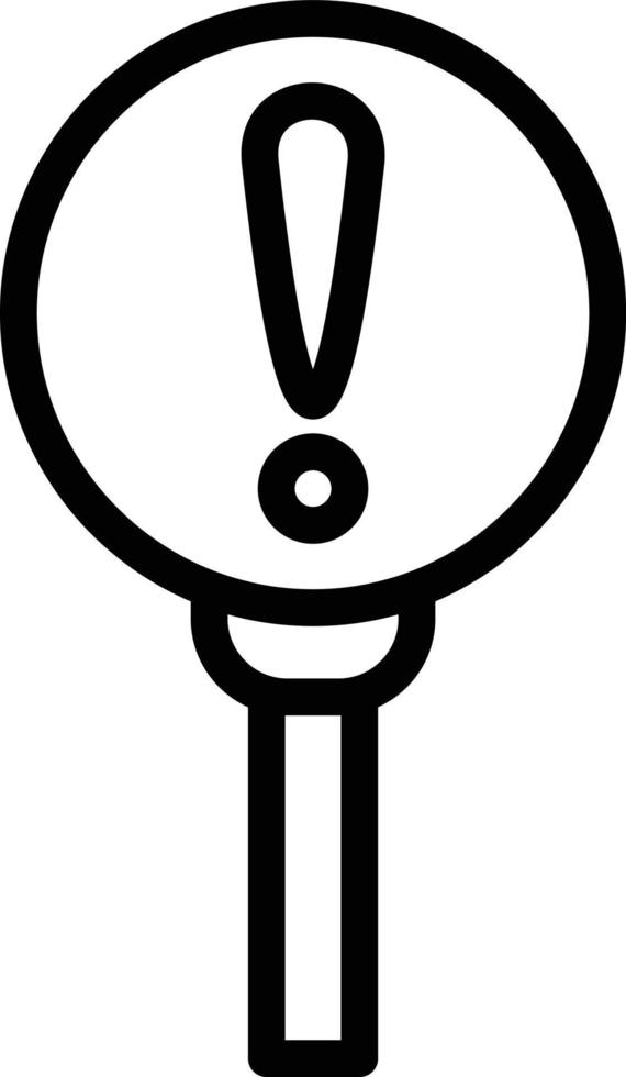 Warning Vector Icon Design Illustration
