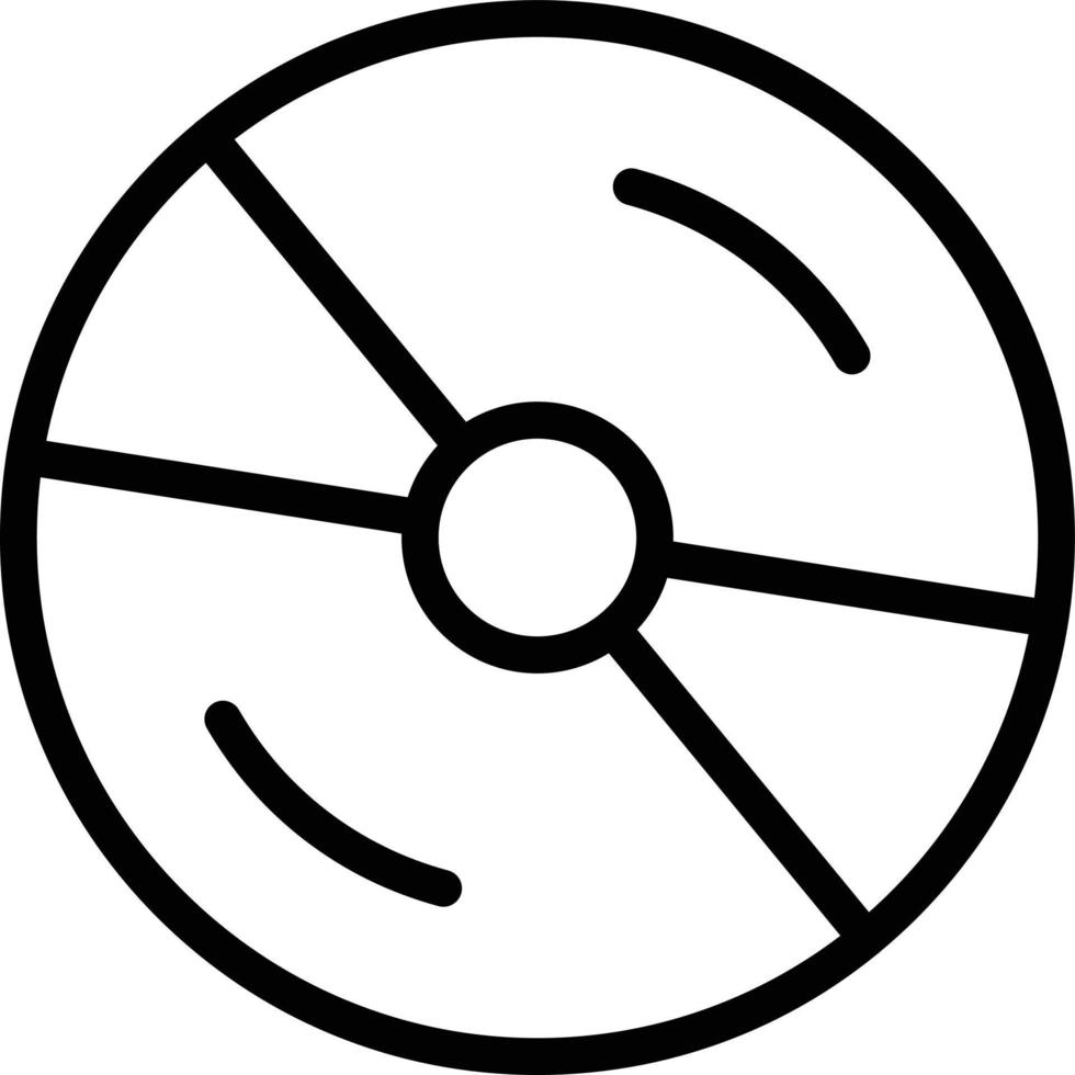 Cd Vector Icon Design Illustration