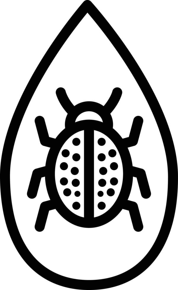 Ladybug Vector Icon Design Illustration