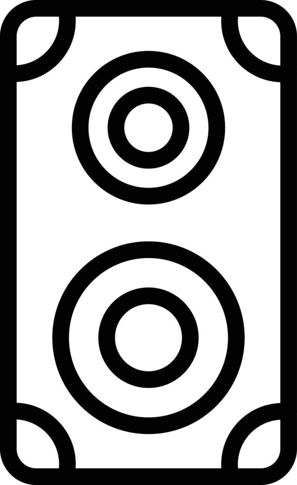Loudspeaker Vector Icon