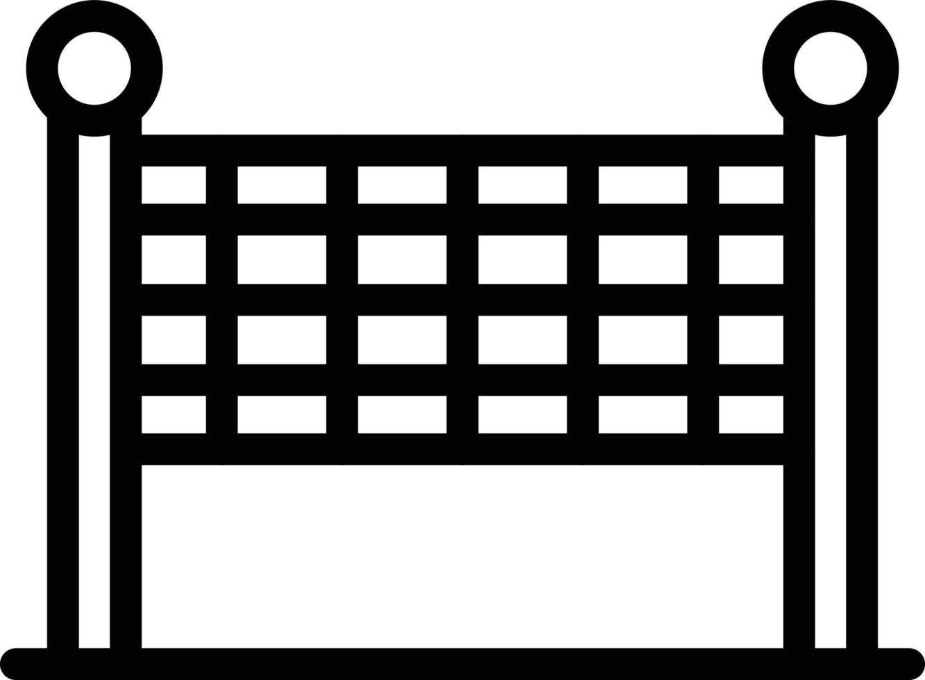 Tennis court Vector Icon Design Illustration