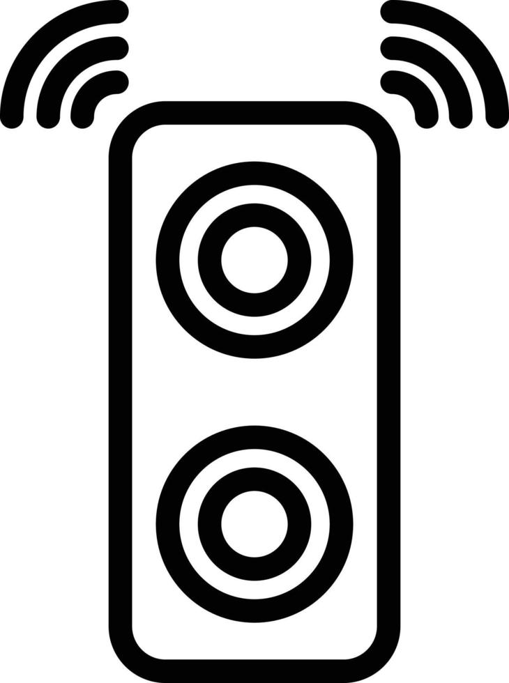 Speaker Vector Icon Design Illustration