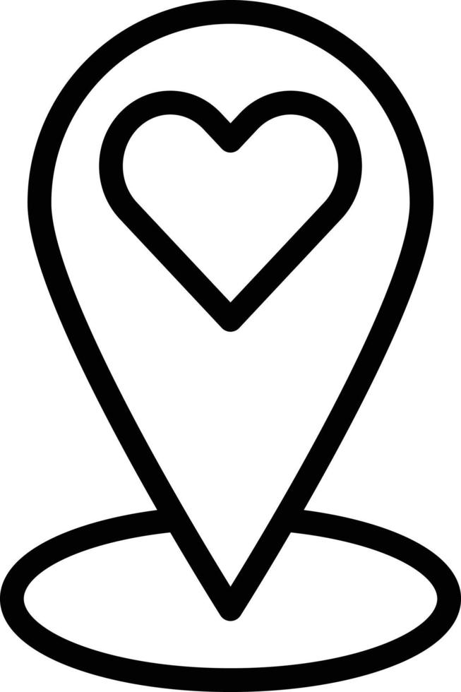 Wedding location Vector Icon