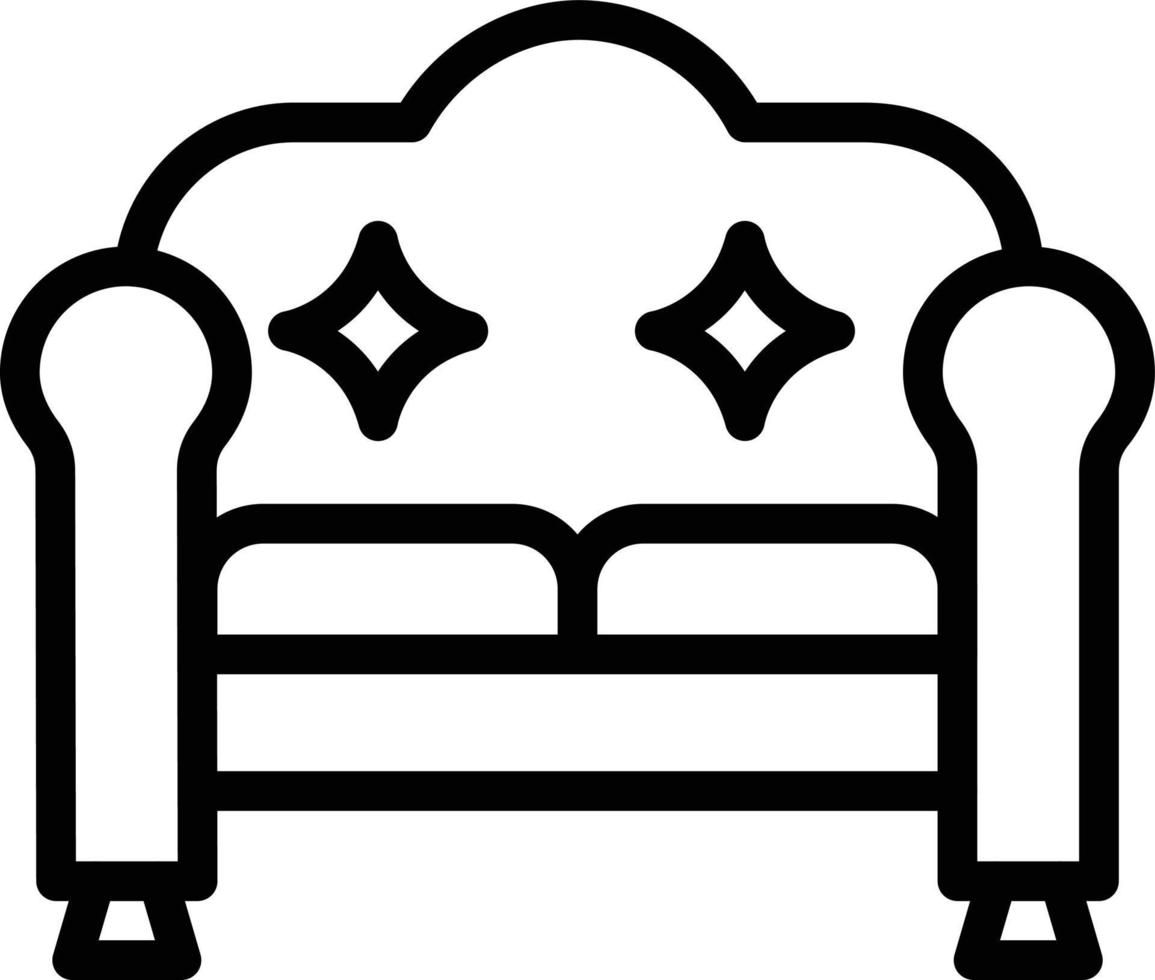 Sofa Vector Icon Design Illustration