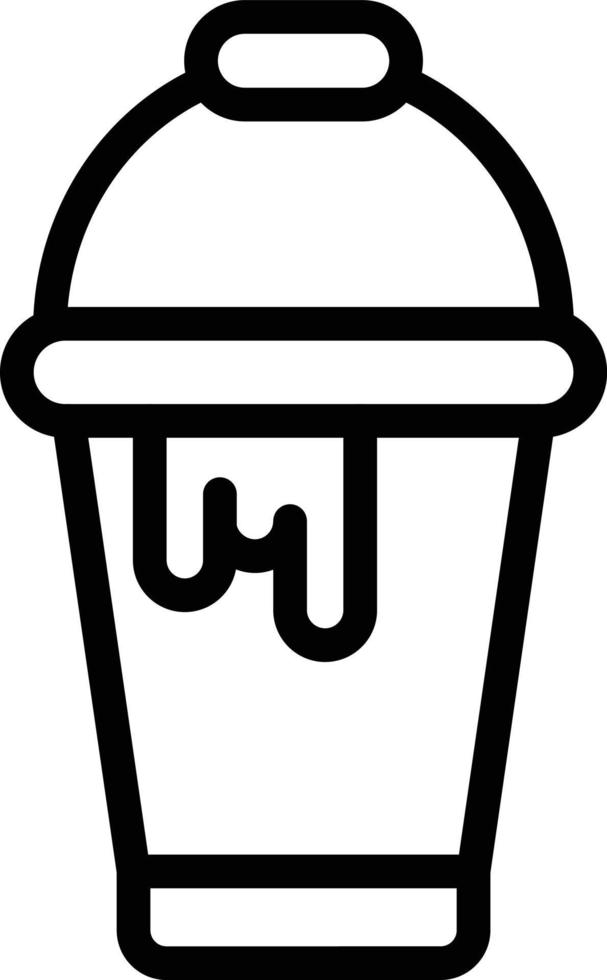 Paint bucket Vector Icon Design Illustration