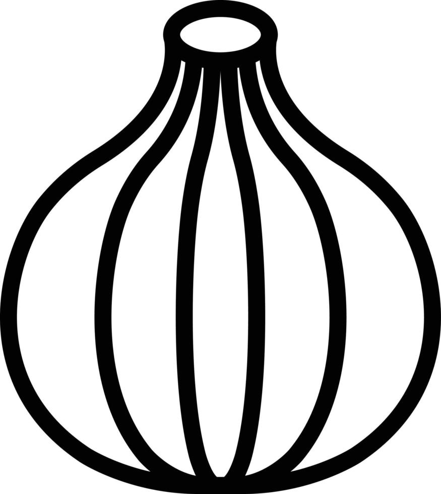 Onion Vector Icon Design Illustration