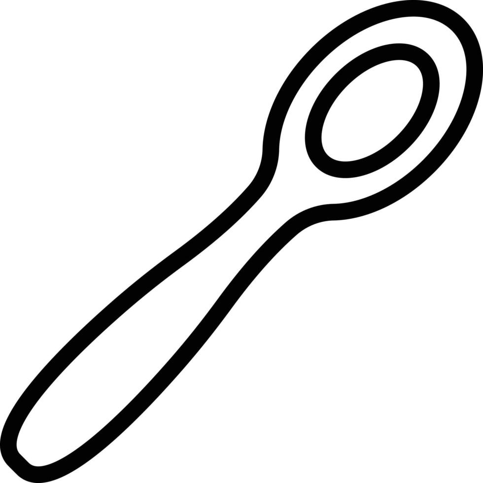 Spoon Vector Icon Design Illustration
