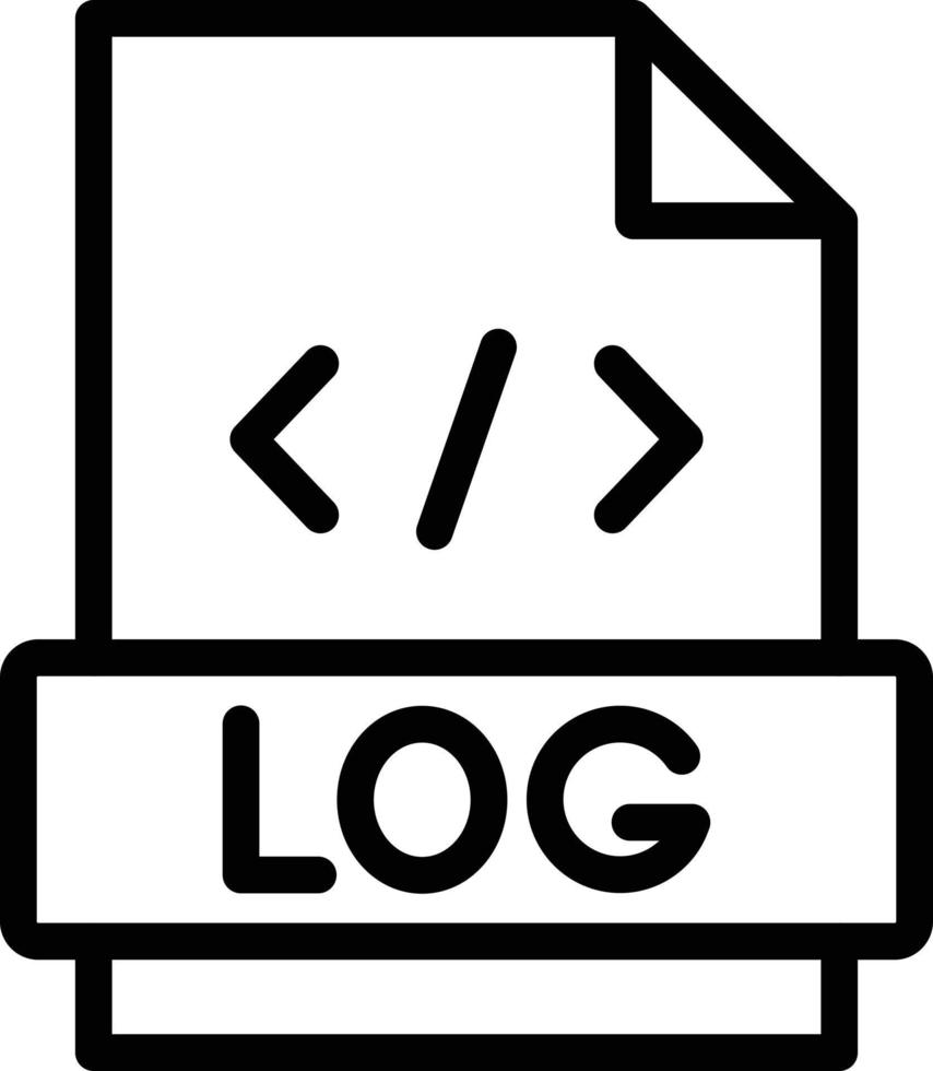 Logs Vector Icon Design Illustration 7602178 Vector Art at Vecteezy
