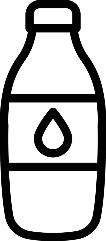 ilustración de diseño de icono de vector de leche