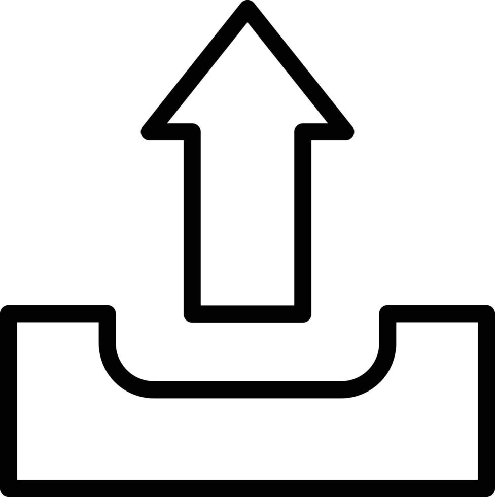 Upload Vector Icon Design Illustration
